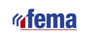 Het logo van Fema, sector voor de bouwmaterialen